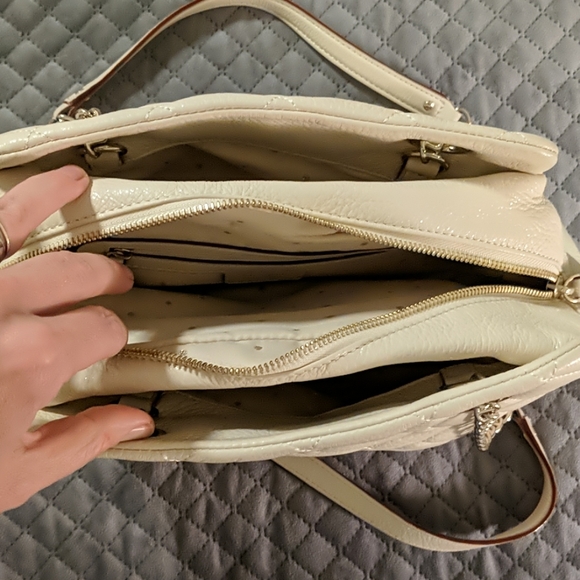 Stunning nwot Kate Spade white Emerson dewy bag - Picture 6 of 8